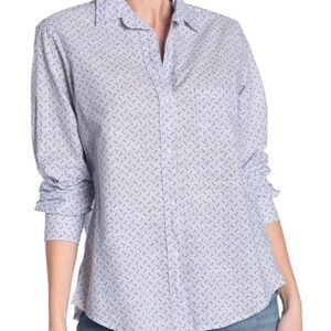 Grayson The Hero Washed Star Prints Size S Button Down Shirt Top